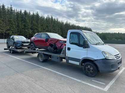 Two vehicles recovered together after separate jobs — Roadsist Auto, North Lanarkshire